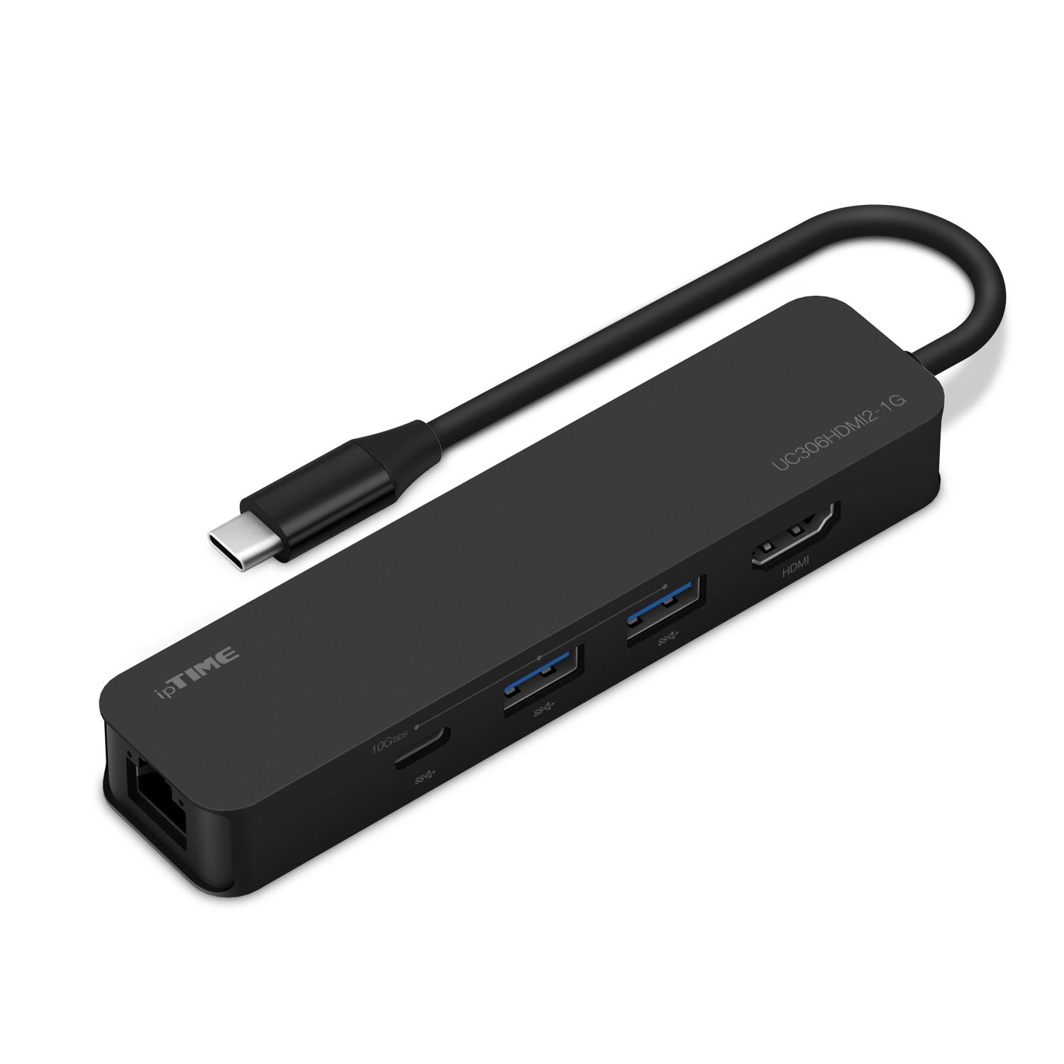 ipTIME UC306HDMI2-1G USB멀티허브 C타입 6포트 랜포트 HDMI PD - 상세 이미지 2
