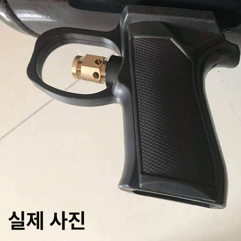 자동차 타이어 공기 충전기 휴대용 공압 게이지 측정 셀프 정비 대용량 펌프 - 상세 이미지 2