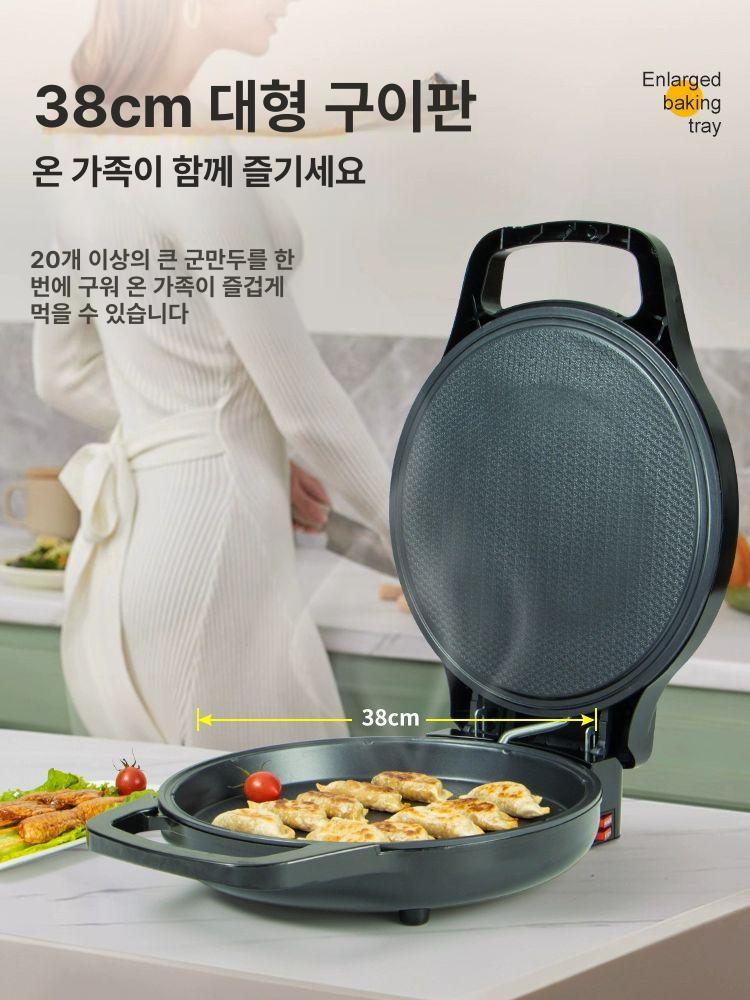 양면 핫플레이트 샌드위치메이커 귀리팬 인덕션 겸용 양지 구이팬 주방 조리도구 - 상세 이미지 3