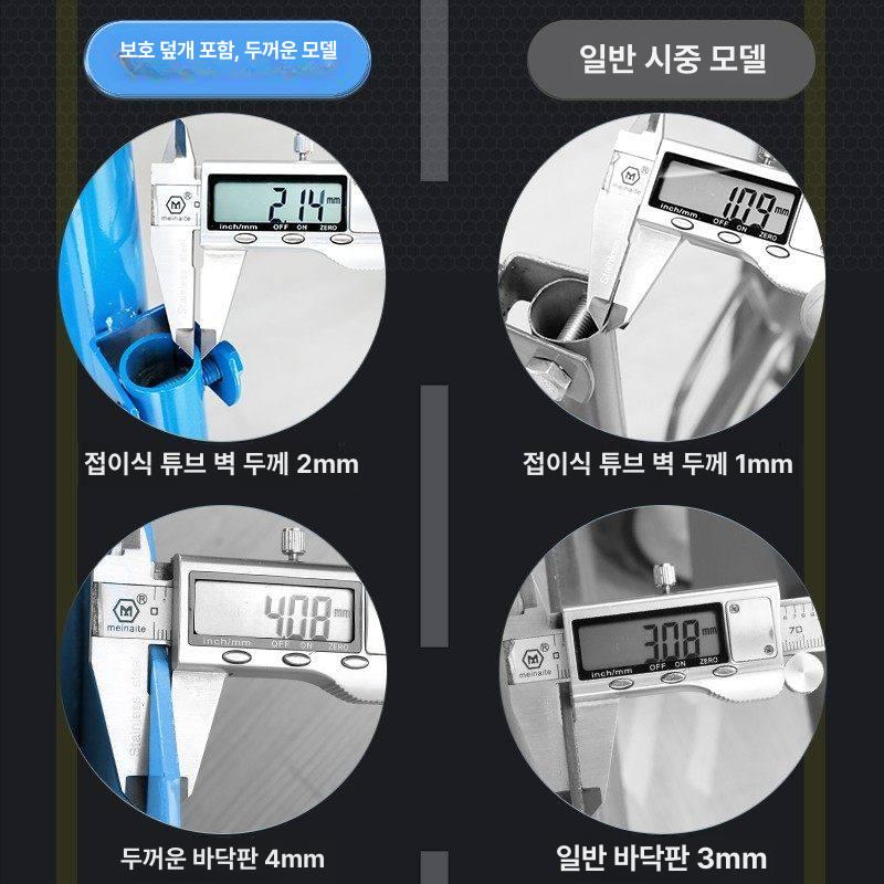 산소통 질소통 실린더 운반용 대형 캐리어 바퀴달린 이동식 가스통 수레 - 상세 이미지 2