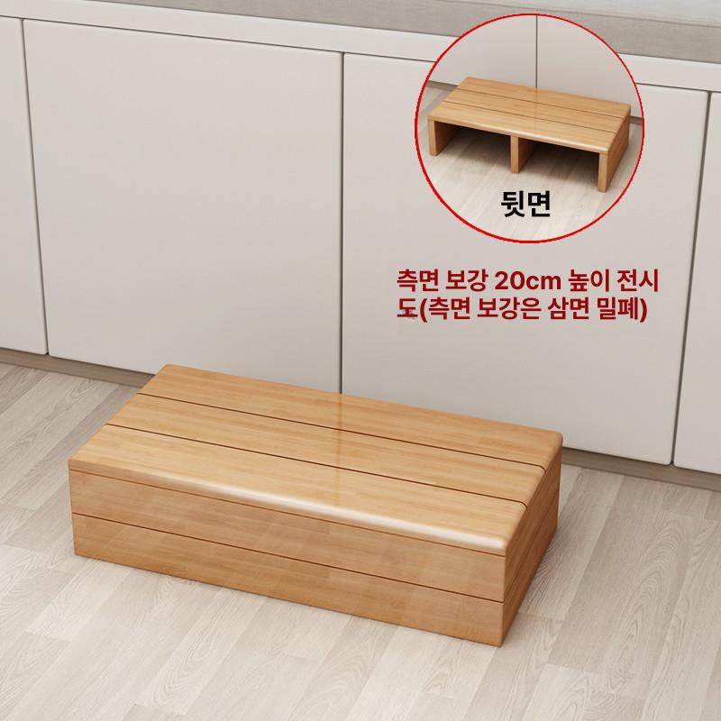 베란다 편백 미송 화장실원목발판 발매트 욕실발판 건식 미끄럼방지 - 상세 이미지 3