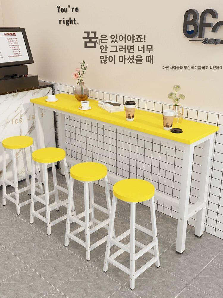 베란다 식탁 폭좁은 창가 싱글테이블 홈바테이블 인테리어 다용도 좁은주방 스탠딩 - 상세 이미지 3