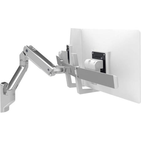 [해외]어고트론 마운트 모니터 걸이 – HX 듀얼 암 VESA 벽걸이 최대 32인치 2개 모니터 Polished Aluminum