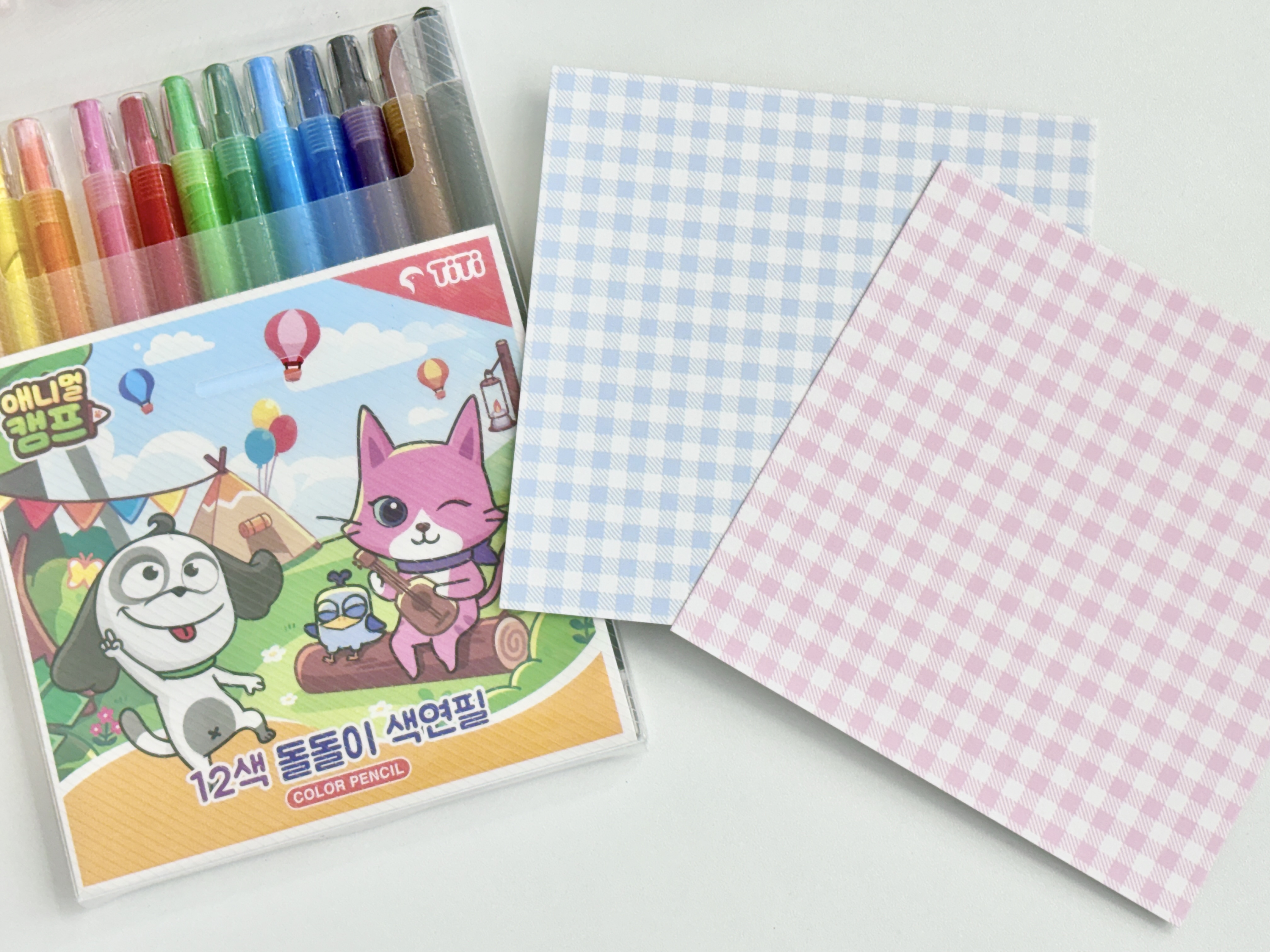 [키키마켓] 색연필 학용품 어린이집 구디백 생일 답례품 유치원 단체선물 - 상세 이미지 5