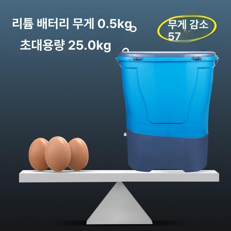 동력 비료 살포기 농업용 사료 배부식 염화칼슘 분무기 농장 관리용 - 상세 이미지 3