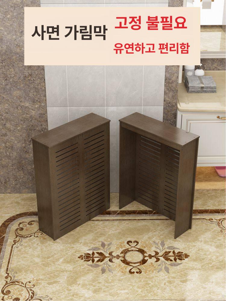 보일러 배관 가리개 라디에이터 가림막 수도관 분배기 하부 보호 밸브 - 상세 이미지 2