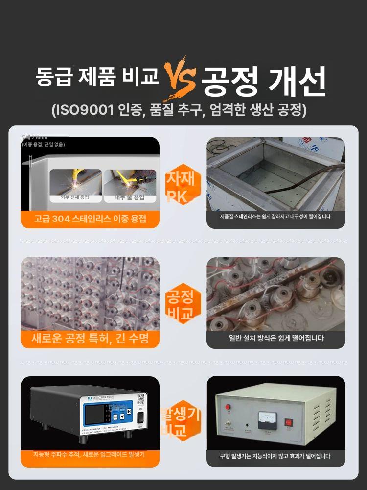 초음파 세척기 산업용 정밀 부품 세정 보석 공업용 회로기판 반도체 살균 기계 - 상세 이미지 5