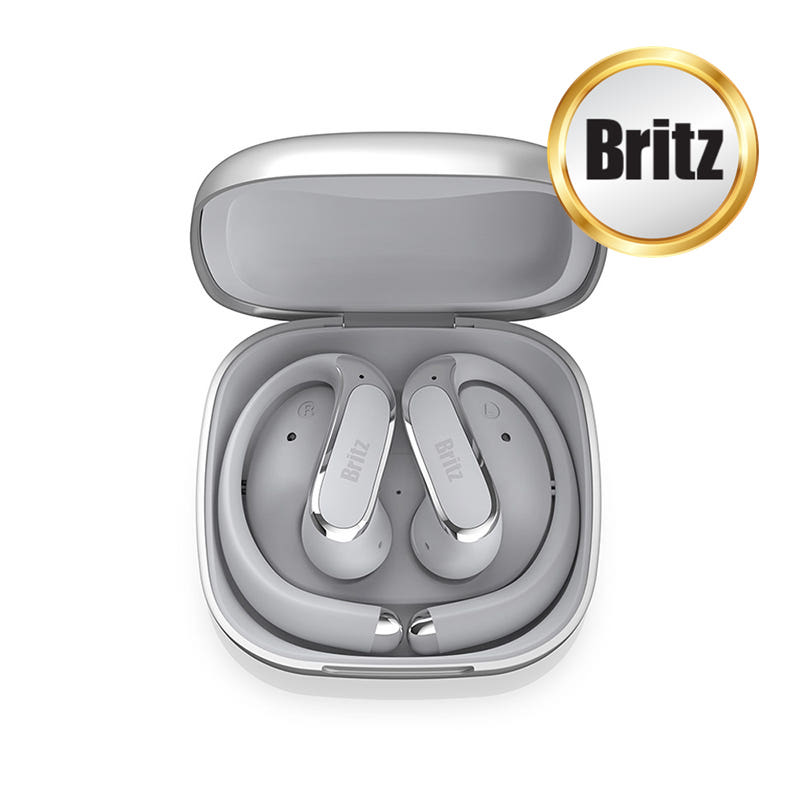 Britz공식스토어 Britz 브리츠 오픈형 블루투스 귀걸이형 러닝 무선이어폰 BZ-XT5 그레이