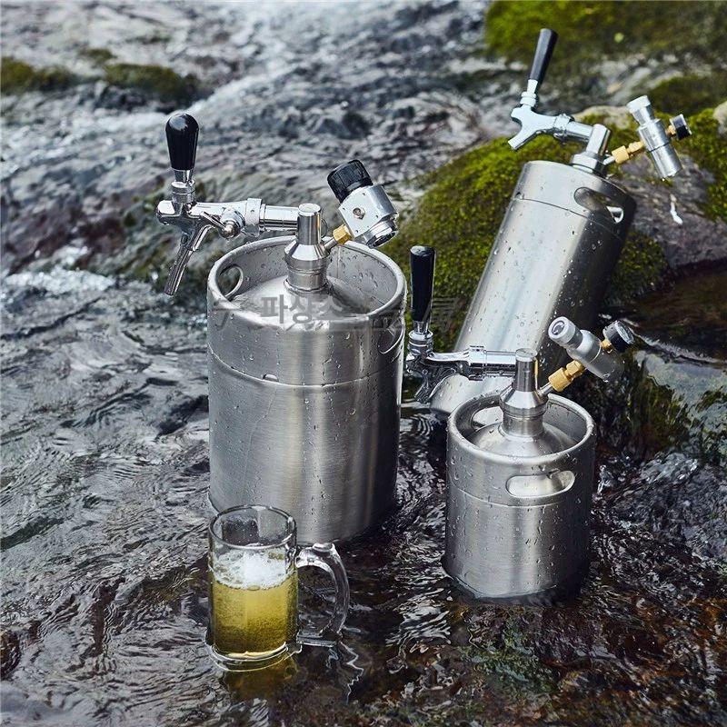 가정용 생맥주기계 케그 맥주 5l 디스펜서 2l 제조기 홈바 기계 술 - 상세 이미지 2