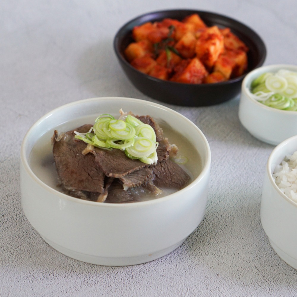 진한 사골 설렁탕 600g 3팩 / 든든한 한끼 / 간편식 집밥국 - 상세 이미지 4