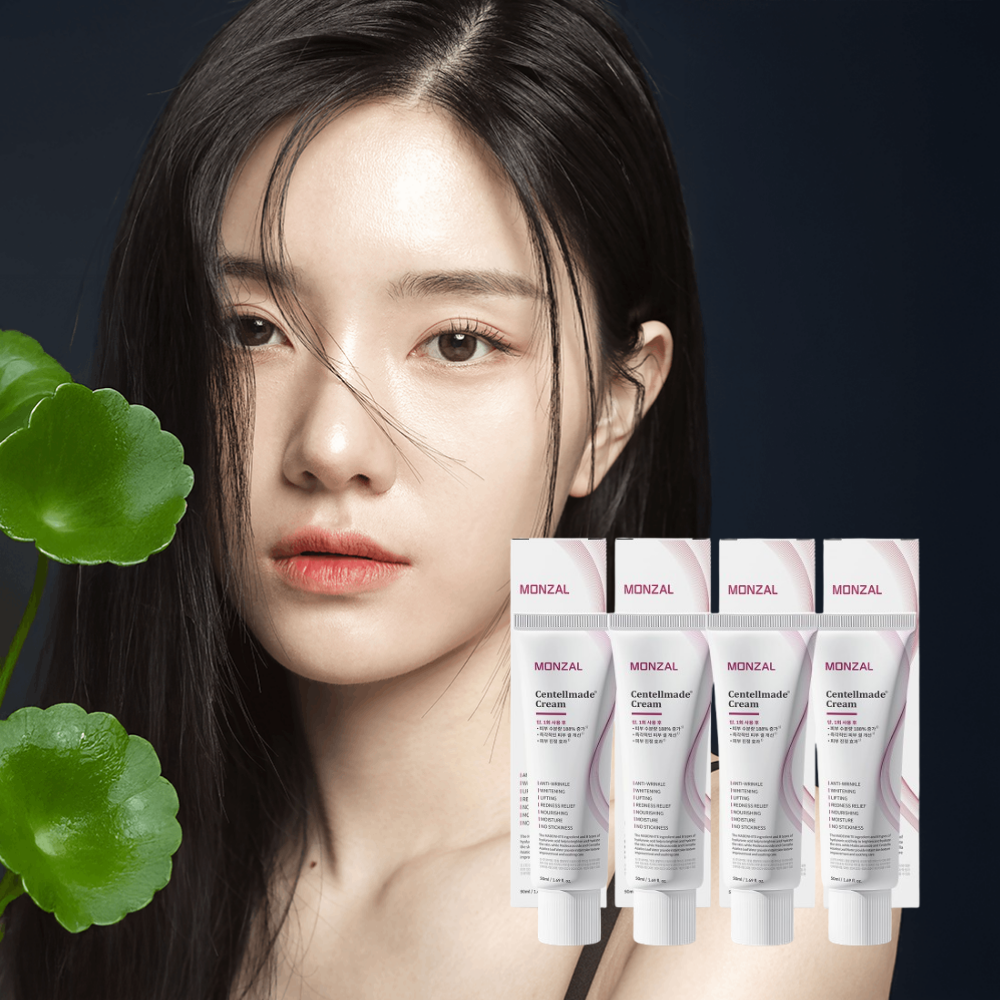 몽잘 센텔마데 크림 병풀 시카 재생 진정 50ml, 4개 - 상품 이미지