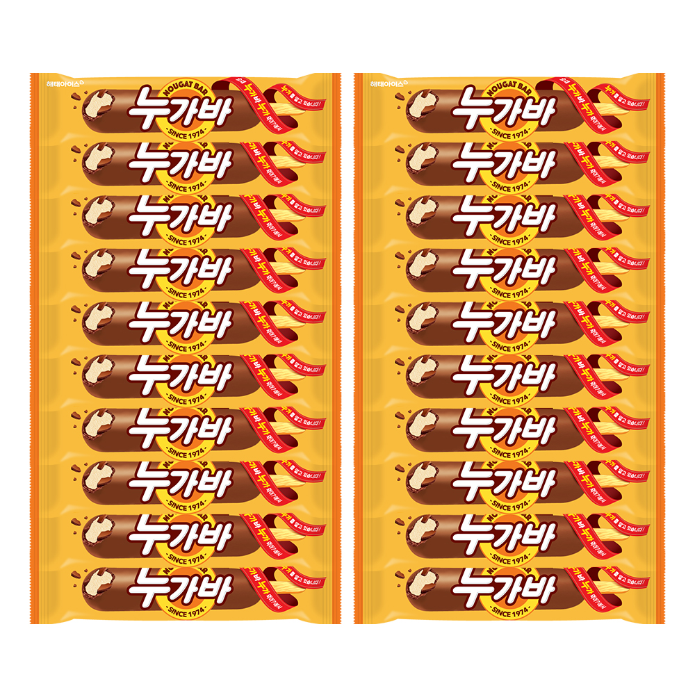 빙그레 누가바 오리지널, 70ml, 40개 - 상품 이미지
