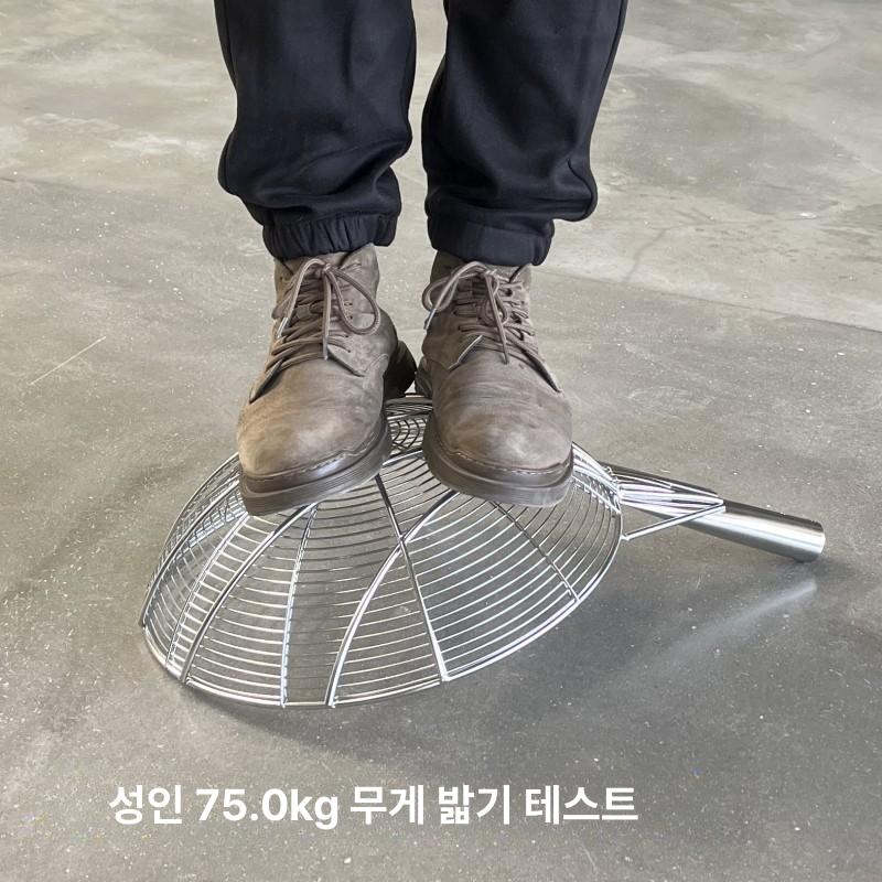 대형 스텐뜰채 스텐뜰망 낚시 채망 민물 장대 업소용 국자 어업용 양어장 길이 수족관 - 상세 이미지 4