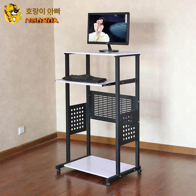 높이조절 스탠드책상 사무용 이동식 컴퓨터 작업용 입식 일반형 - 상세 이미지 2