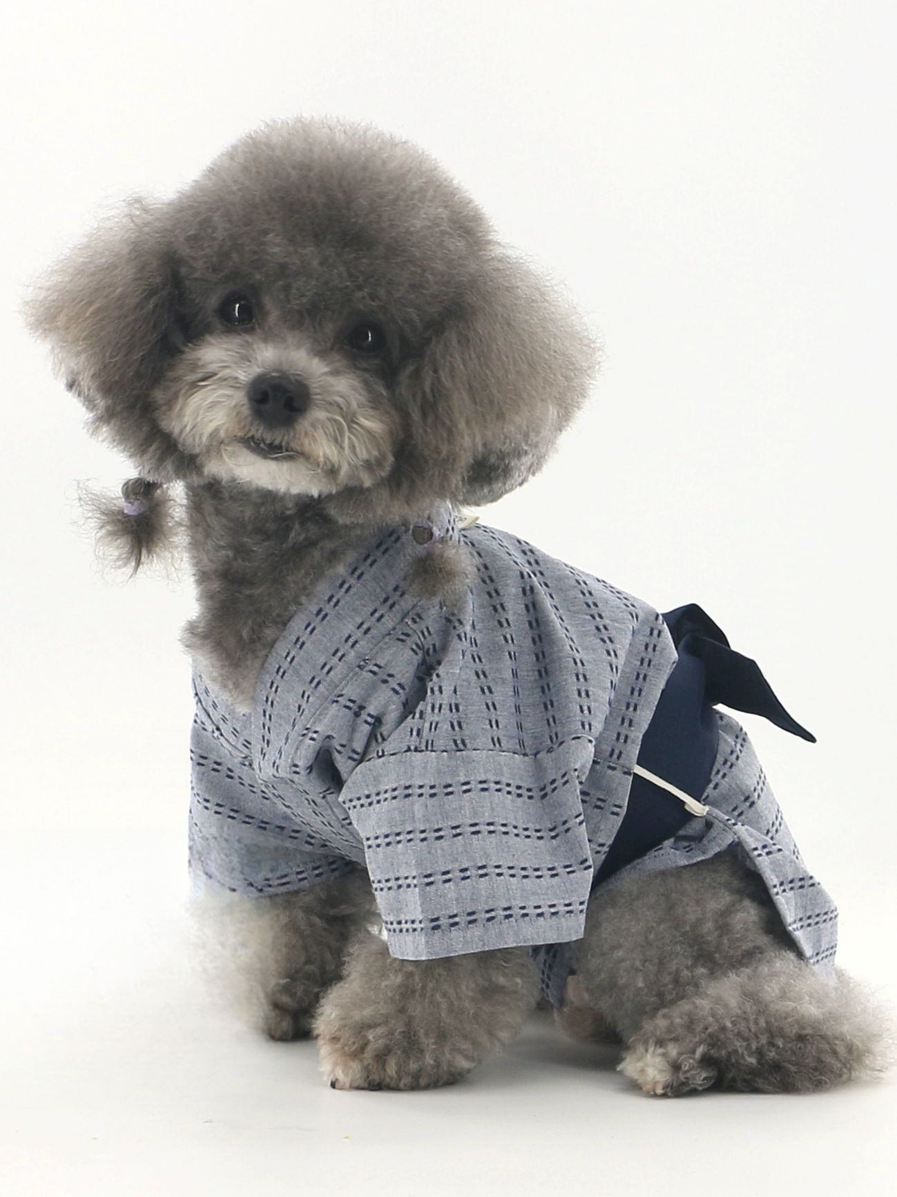 강아지 유카타 기모노 봄여름 고양이 일본식 얇은 옷 - 상품 이미지