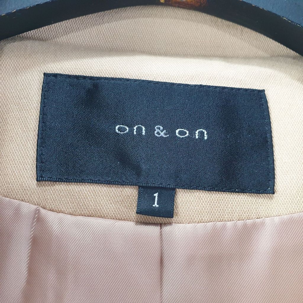 온앤온 베이지 여자 트렌치 85-160 N3290 이미지 8