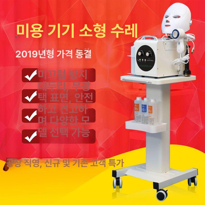 미용실 원목 이동식 서랍 수납장 엔틱 바퀴 왜건 카트 샤롱 드레서 - 상세 이미지 2