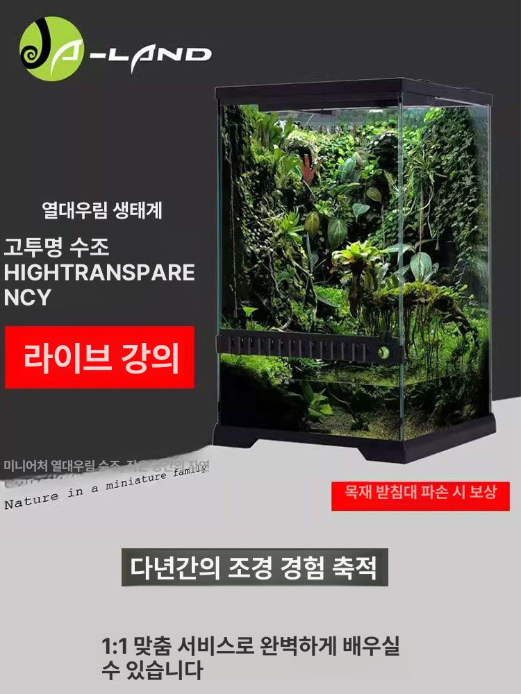파충류 테라리움 케이스 거북이 도마뱀 투명 사육장 온실형 애완동물 생식 서식지 조성 용품 - 상세 이미지 2