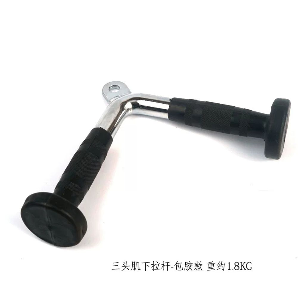 헬스장 헷풀다운 머신 멀티그립 홈짐 핸들 렛풀다운손잡이 장비 운동 바벨봉 - 상세 이미지 5