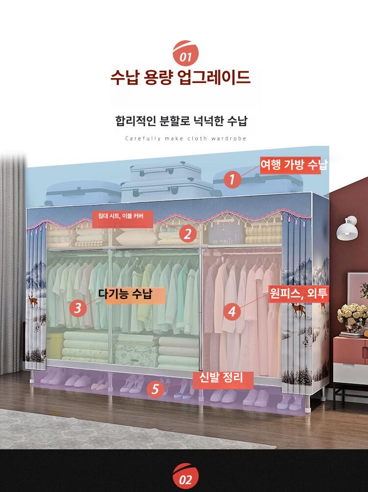 매장 옷가게 스탠행거 심플 디스플레이 기본옷걸이 철제 형 스텐행거 - 상세 이미지 4