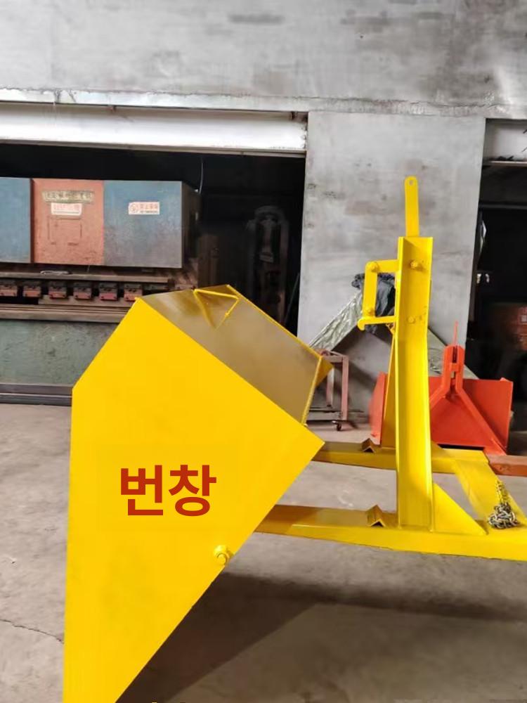 지게차 제설기 눈삽 지게차용 장비 재설 버킷 넉가래 제설장비 - 상세 이미지 2