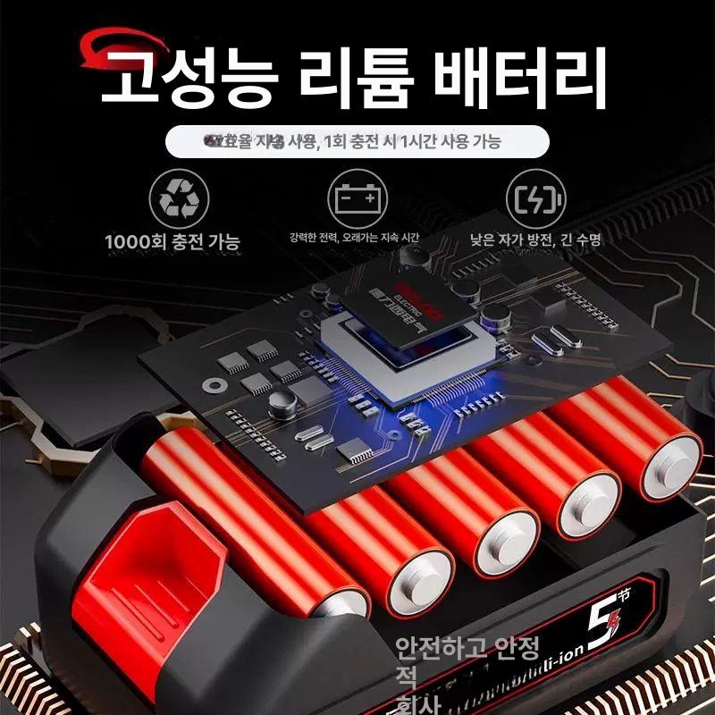 내열식 납땜총 21v 휴대용 온도조절 고출력 인두기 인두 용접 납땜기 - 상세 이미지 3