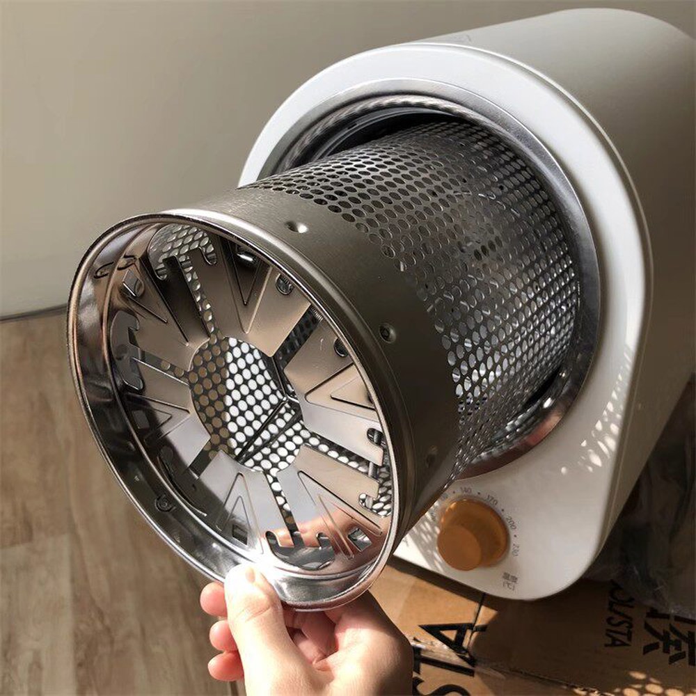 통돌이오븐 기계 볶음기 볶음 식당 5000W 업소용 데스크탑 중식당 300mm 자동 흰색 - 상세 이미지 3