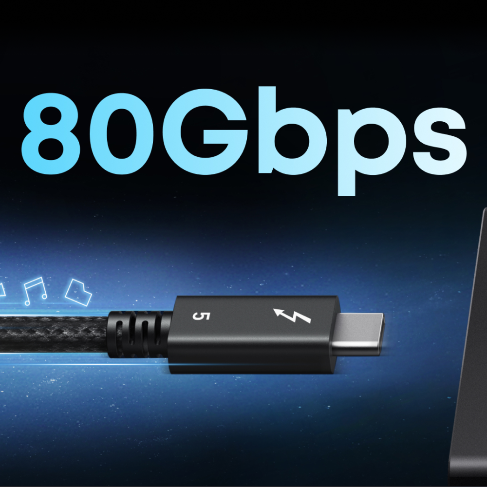 앤커 프라임 썬더볼트5 USB-C to C 240W 80Gbps 케이블 A84N1 이미지 4