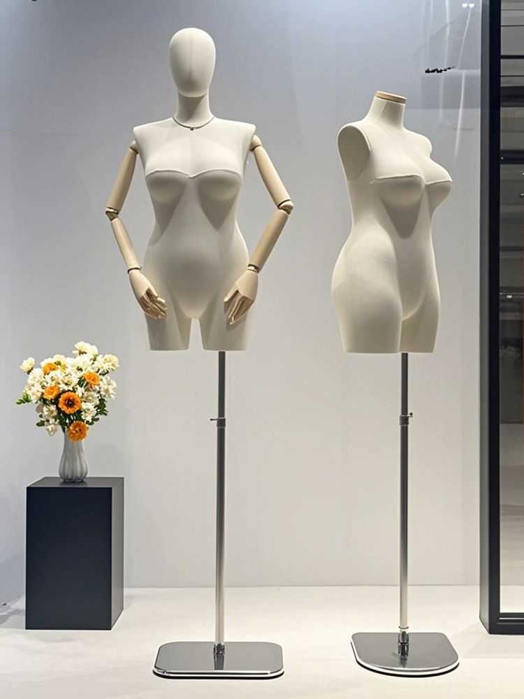 빅사이즈 마네킹 여성 매장 모델 남성 옷가게 비만모델 대형 진열 중년 - 상품 이미지