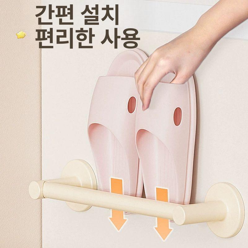 벽면수납장 문뒤선반 좁은공간 틈새정리 무도장 화이트 수납함 정리대 - 상세 이미지 4