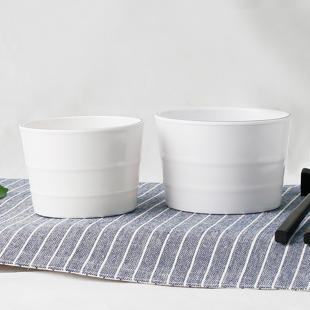 라인 멜라민 모밀판 메밀 소바 모밀 그릇 10.5cm, 화이트 - 상세 이미지 4