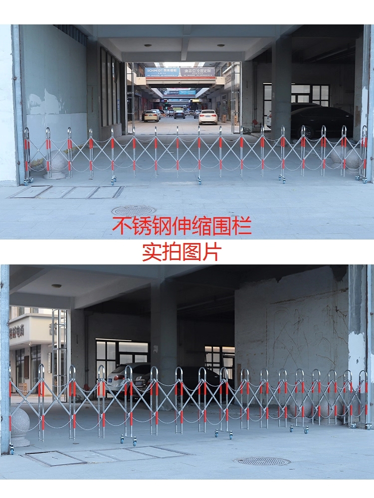 스테인리스 자바라 대문 학교 접이식 용품 출입용 공장 차단문 3m - 상세 이미지 3