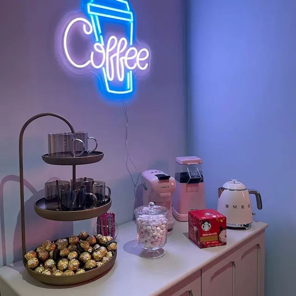 LED 카페네온사인 인테리어소품 전구 무드등 카페조명 네온플렉스 간접조명 네온간판 이미지 6