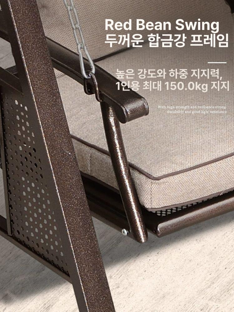 접이식 해변의자 일광욕 등받이 캠핑용 야외 휴대용 선베드 라운지 포장 간편 - 상세 이미지 3