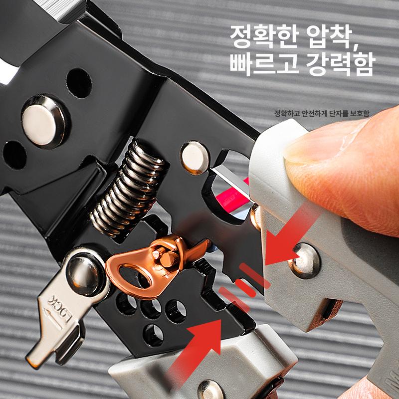 전선 피복 제거기 케이블 단선기 벗김 절단 박피 스트리핑 공구 배선 도구 - 상세 이미지 4