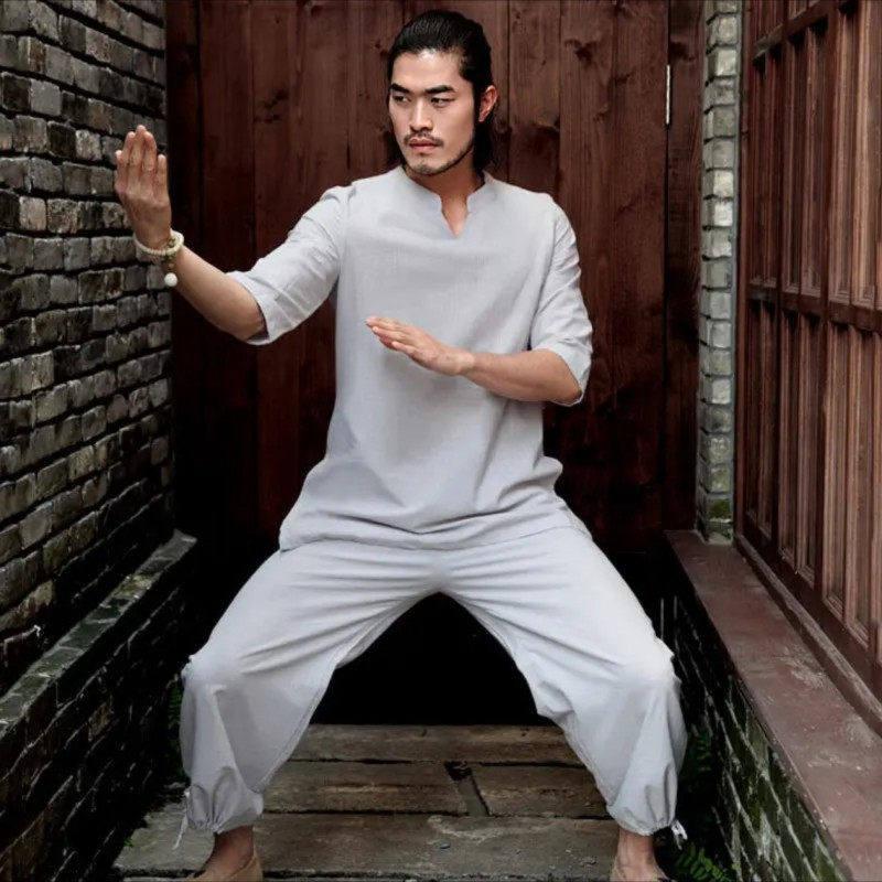 남자 요가복 상의 필라테스 운동복 요가 반팔 긴팔 남성 - 상품 이미지