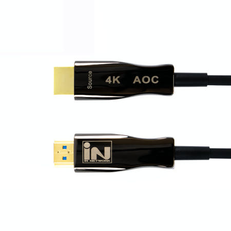 IN-EHAOC2010 INC278 HDMI Ver2.0 광 AOC 케이블 블랙메탈 10M 인네트워크