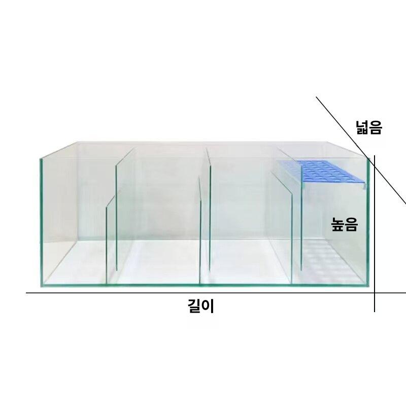 수족관 여과기 섬프 해수 열대어 구피 베타 아크릴 분할 미니 조경 필터 - 상세 이미지 4