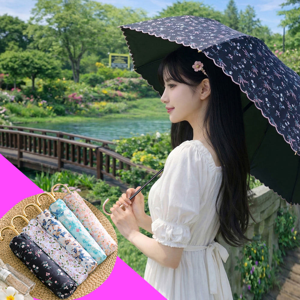 앙피앙 꽃무늬 양산 암막 양우산 자외선차단 가격 비교 우디 우디 앙피앙 꽃무늬 양산 암막 양우산 자외선차단