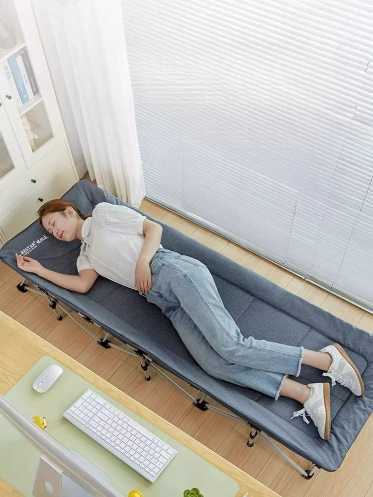 침대소파 각도조절 등받이 폴딩소파 푹신한 매트리스 다기능 휴대용 간편 - 상품 이미지