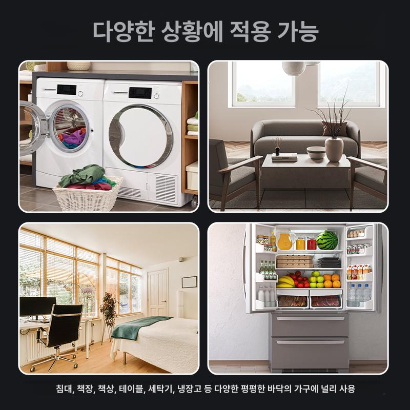 만능 무거운물건옮기는도구 냉장고 옮기기 브레이크 지렛대 바퀴 이동 롤러 기구 - 상세 이미지 5