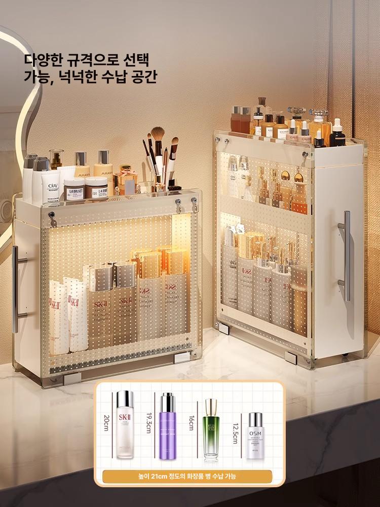 주방 틈새 수납장 화장품 정리함 서랍형 선반 보관함 다목적 정리용품 - 상세 이미지 3