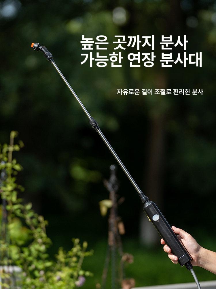 살포기 농약분무기 고압 원예 농업용 분사기 동력 소독 모터 엔진분무기 고성능 - 상세 이미지 3