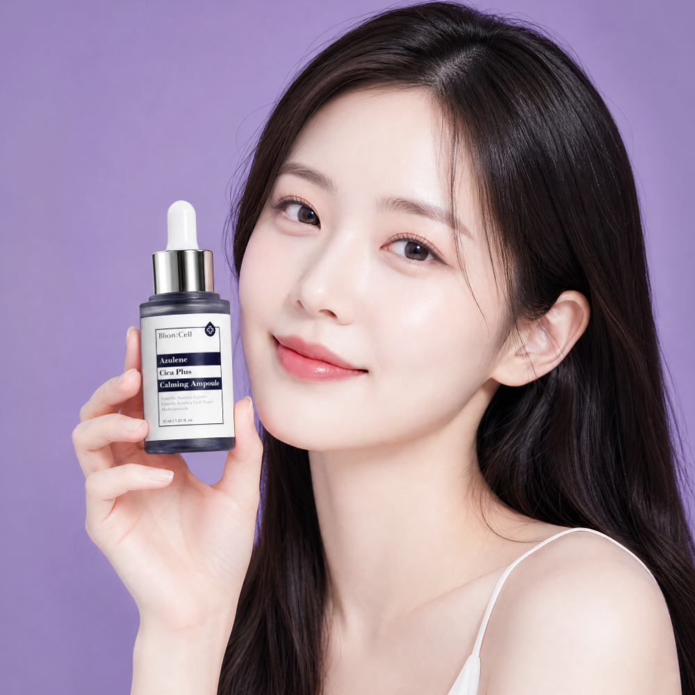 블리온셀 아줄렌 앰플 피부 트러블 수분 진정 30ml - 상품 이미지