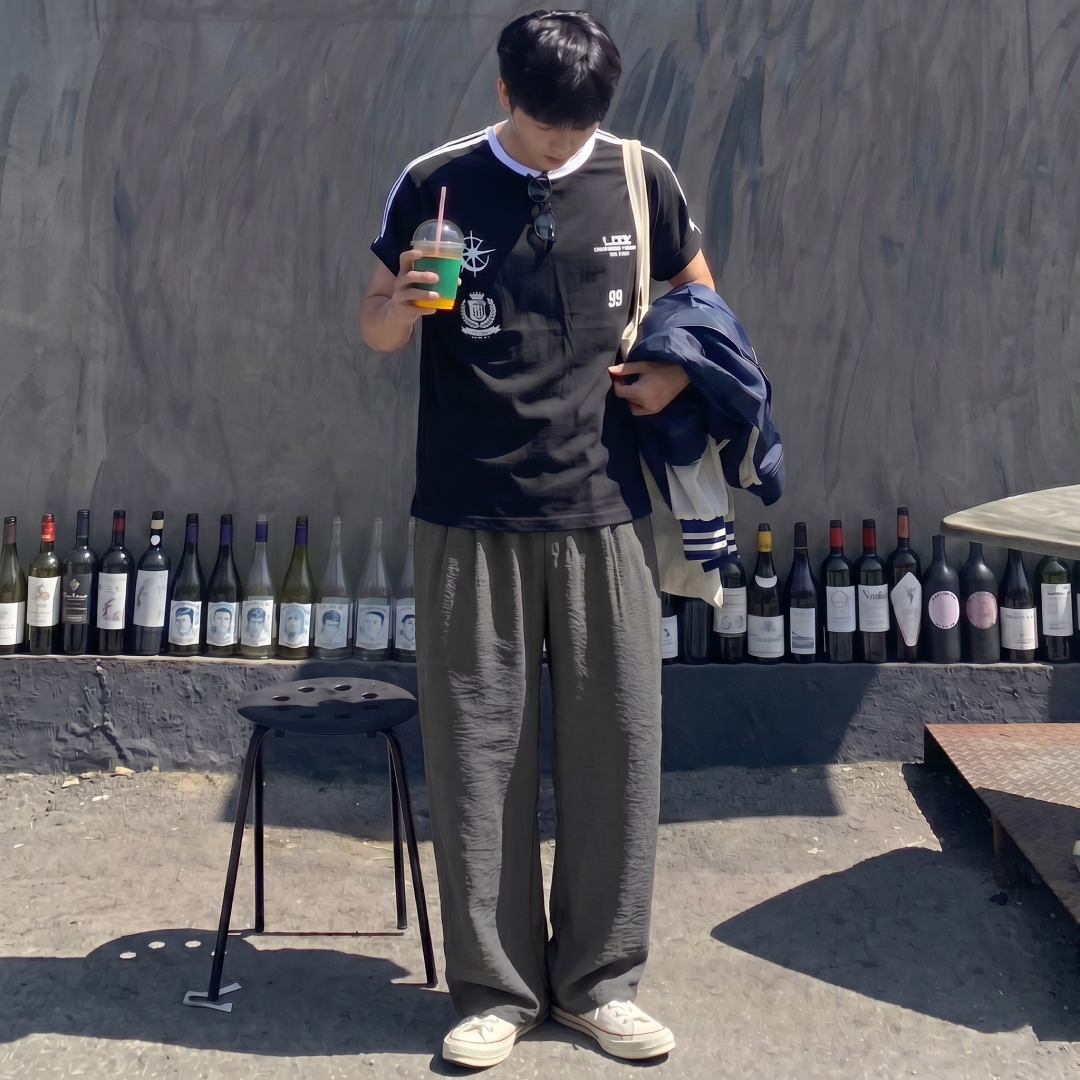 1+1 냉장고바지 남자린넨팬츠 남자시어서커바지 이미지 7