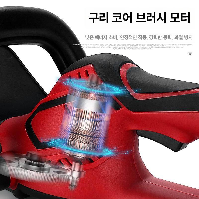 충전식 전지톱 초경량 가정용 전기 과수원 조경톱 원예톱 고지톱 정원관리 장대톱 - 상세 이미지 4