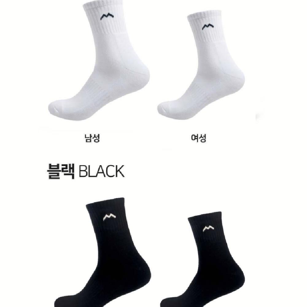 사계절 운동양말 두툼한 이중쿠션 마라톤 여성 골프 헬스 등산 스포츠양말 남성 러닝 - 상세 이미지 4