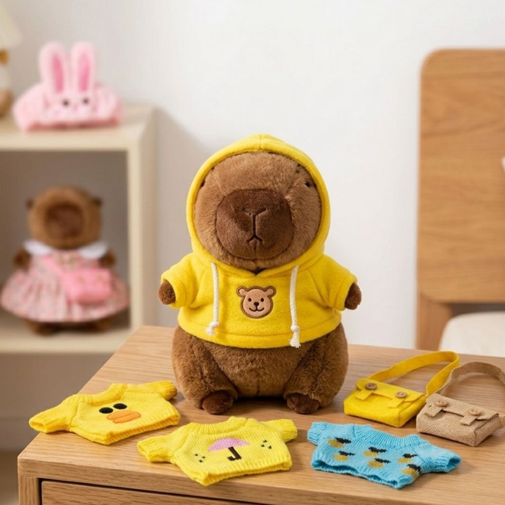 땡큐베리메르시 카피바라 인형놀이세트 인형옷 패션 악세사리 굿즈 선물 - 상세 이미지 3