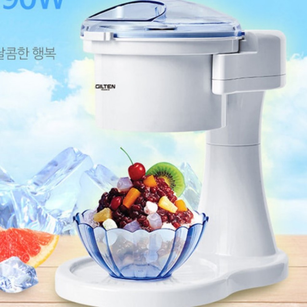 눈꽃 빙수기계 슬러쉬 실타래 팥빙수 빙삭기 가정용 업소용 얼음 메이커 - 상세 이미지 4