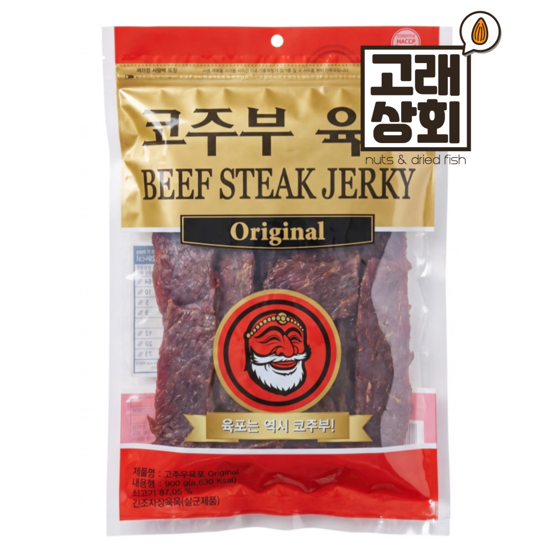 고래상회 코주부육포 너비아니육포 900g 맥주안주 영양간식 - 상품 이미지